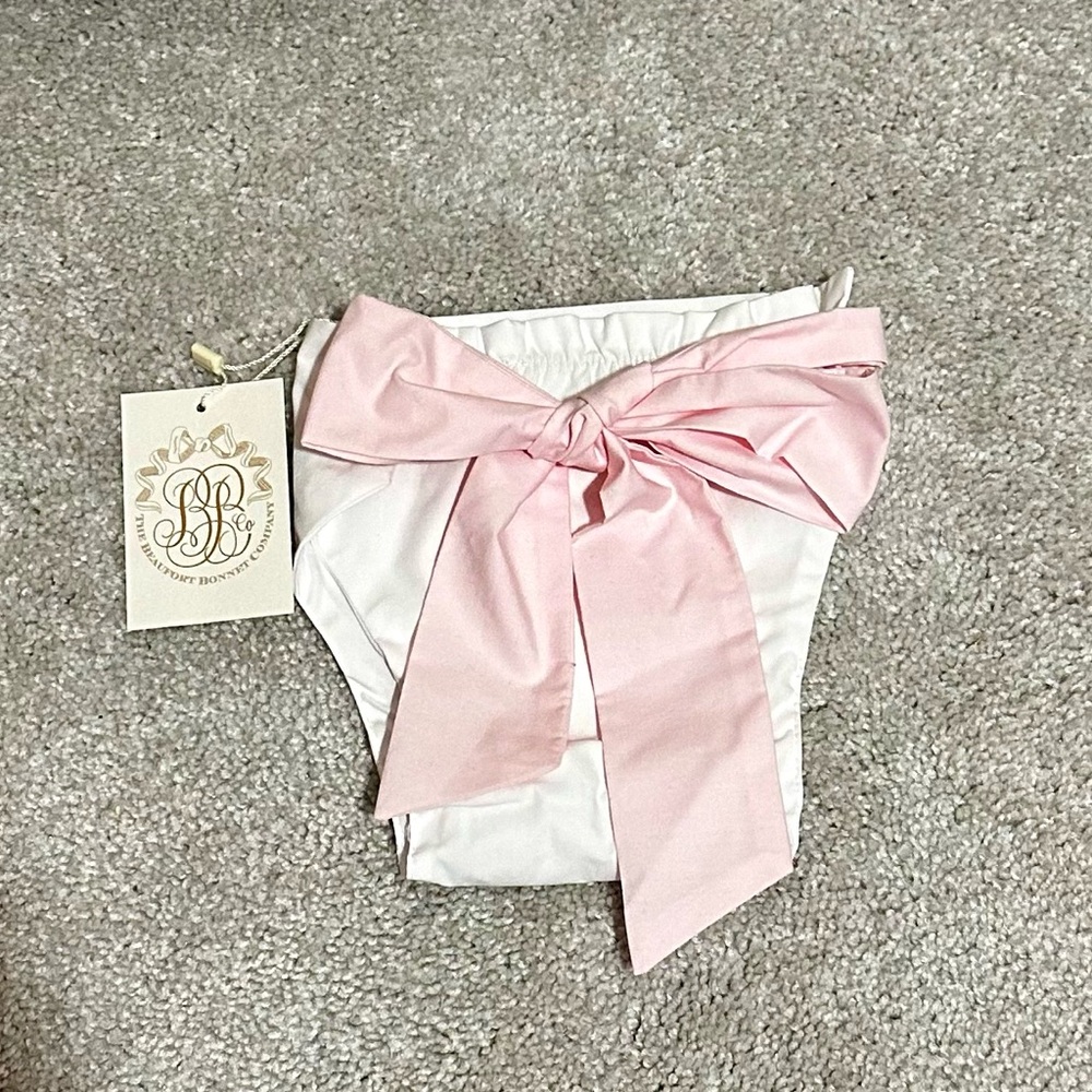 The Beaufort Bonnet Company Pink and White Bloomers